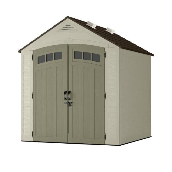 Vista 7 ft. x 7 ft. Resin Storage Shed
