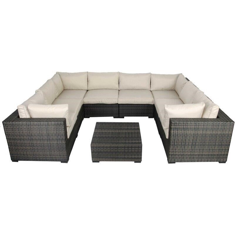 Amarantha 6 - Person Seating Group with Cushions