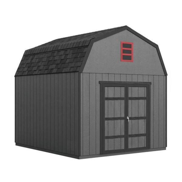 Do-it Yourself Braymore 10 ft. x 12 ft. Wooden Storage Shed with Flooring Included