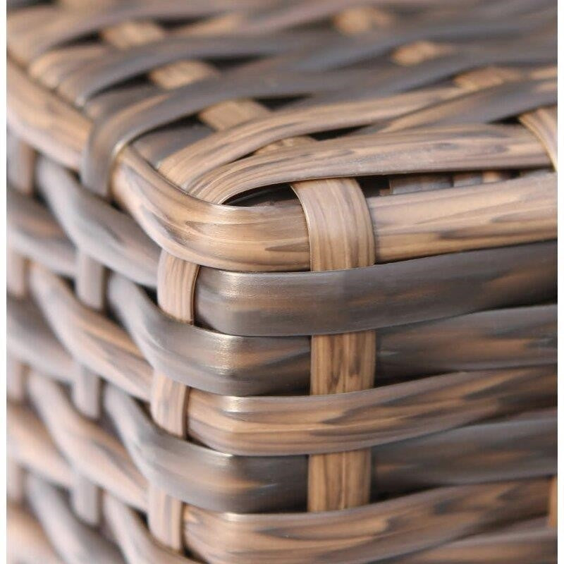 Widener Wicker/Rattan 4 - Person Seating Group with Cushions