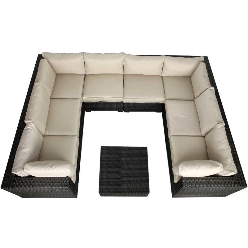 Amarantha 6 - Person Seating Group with Cushions
