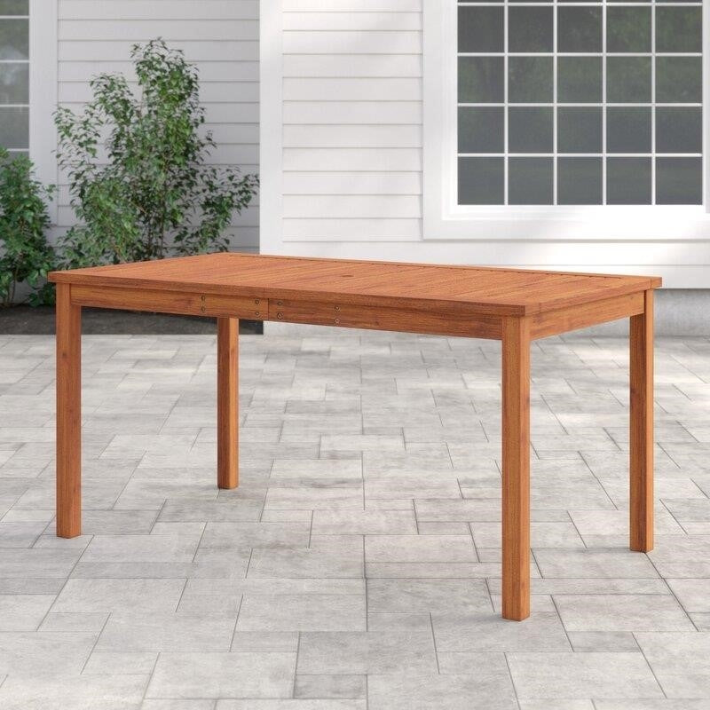 Diboll Rectangular 6 - Person 60'' Long Dining Set with Cushions