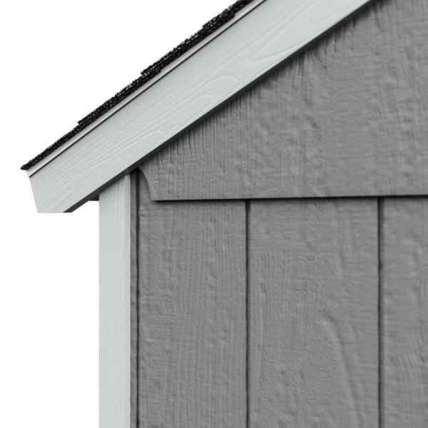 Installed Rookwood 10 ft. x 10 ft. Wooden Shed with Autmun Brown Shingles