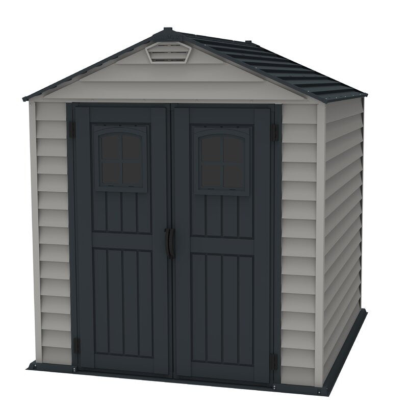 Storemax Plus 6 ft. 10 in. W x 6 ft. 9 in. D Plastic Storage Shed