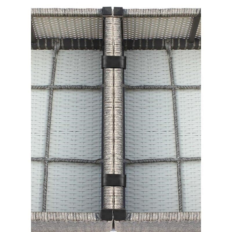 Dayse Wicker/Rattan 8 - Person Seating Group with Cushions