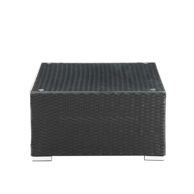 Moshannon Wicker/Rattan 6 - Person Seating Group with Cushions